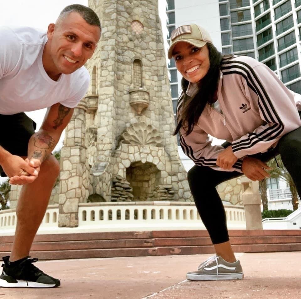 Tommy with Wife, Natasha